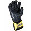 RTX Neon Classic Yellow Vented Leather Biker Gloves